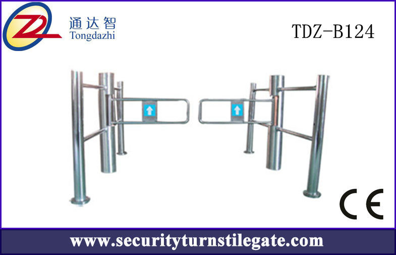 Exit / entrance Turnstile Barrier Gate with RS485 for Gateway Guard , Charge Management