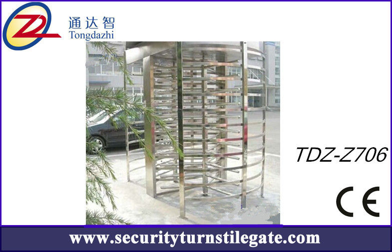 Waterproof Electronic Turnstile Security Products , Single Turnstile full height