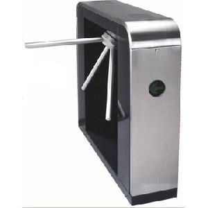 Security Fully Automatic Tripod Turnstile Gate Compatible Bar Code Turnstile