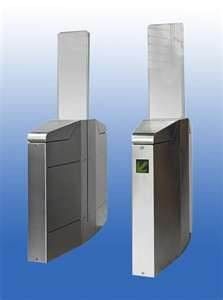 304 stainless steel Sensor Features Dual Anti-trap Access Control Turnstiles ISO 9001-2008