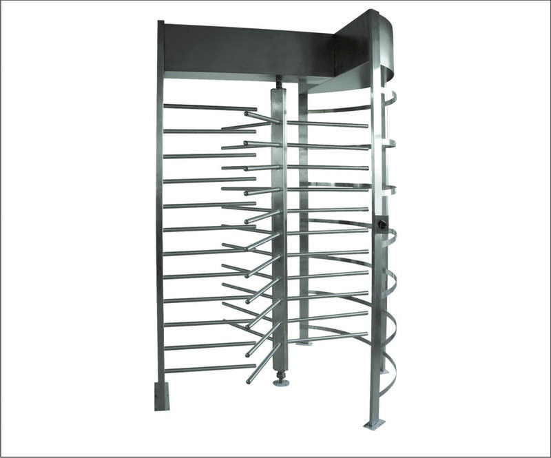 Stainless steel Security barriers full height turnstile for access control