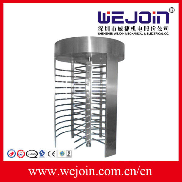 Electronic Pedestrian security Full Height Turnstile Gate for Double Way Passing in Manual release