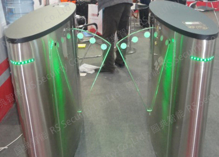 Metro High Grade  Flap Barrier Black Or White Wing Optional IR Sensor Gate