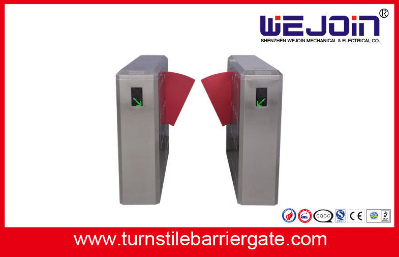 Intelligent Flap Barrier Gate with Compact Electro-mechanical Design and Adjustable Auto-delay Closing Time