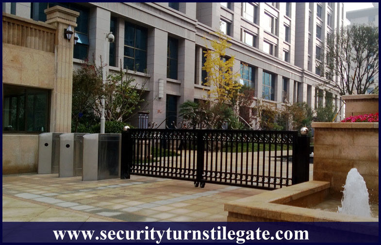 OEM 316 stainless steel Flap Turnstile Security Products for gymnasium