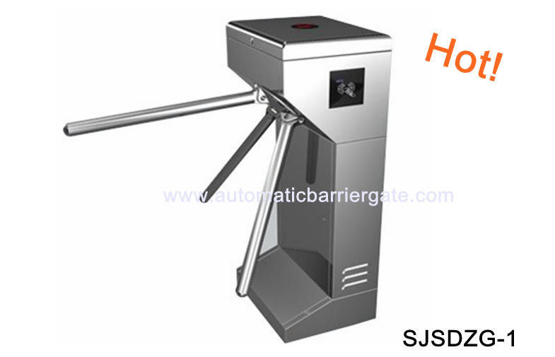 Digital Double Direction Stainless Steel ID Card Tripod Turnstile Gate for Supermarket