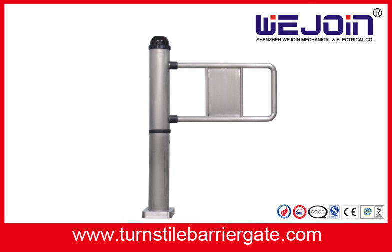 Pole Type Single Pedestrian Swing Barrier Gate With Emergency Interface