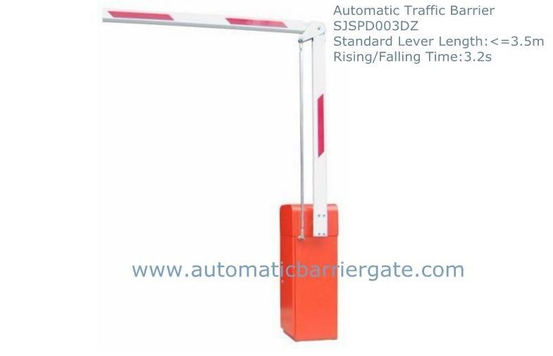 AC230V 50Hz Highway Automatic Traffic Barrier Gate 3.2s for Car Parking Lot