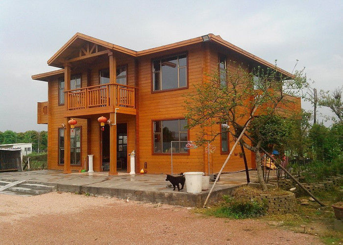 Anti Rusted Light Steel Villa Fire Resistance Prefabricated Cottages Granny Unit