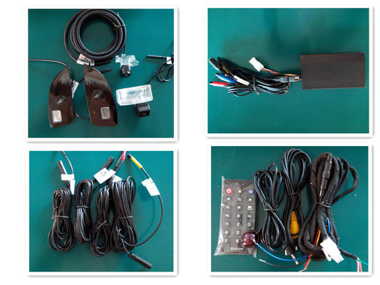 Security Universal Car Reverse Parking System 360 degree Panoramic View With 4 View Angle Cameras