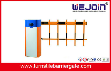 IP44 Manual parking lot Boom Barrier Gate Arm With 2 Fence / 3 Fence
